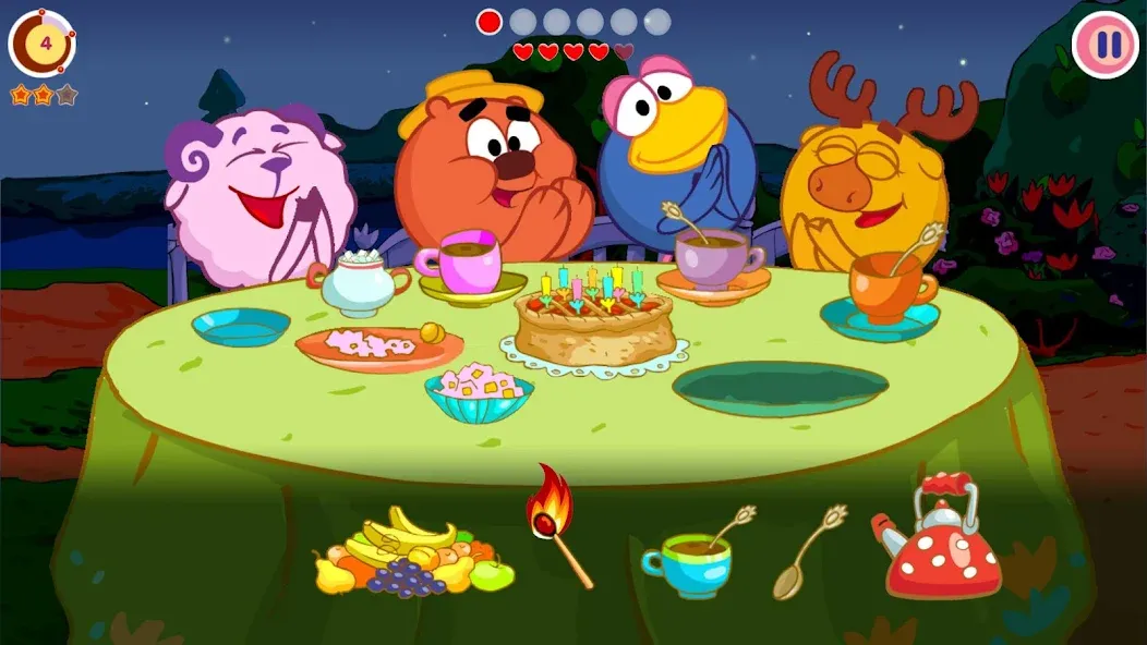 Смешарики. Сладкая жизнь [МОД Unlocked] Screenshot 3