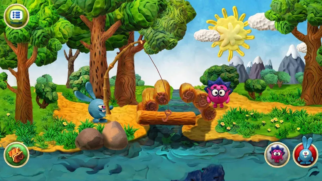 Смешарики. Параллельные миры [МОД Unlocked] Screenshot 4