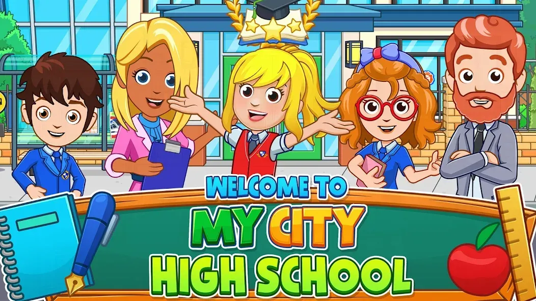 My City : High School (Мой город) [МОД Меню] Screenshot 1