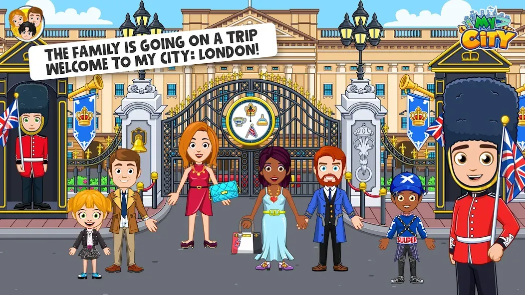 My City : London (Мой город) [МОД Все открыто] Screenshot 1