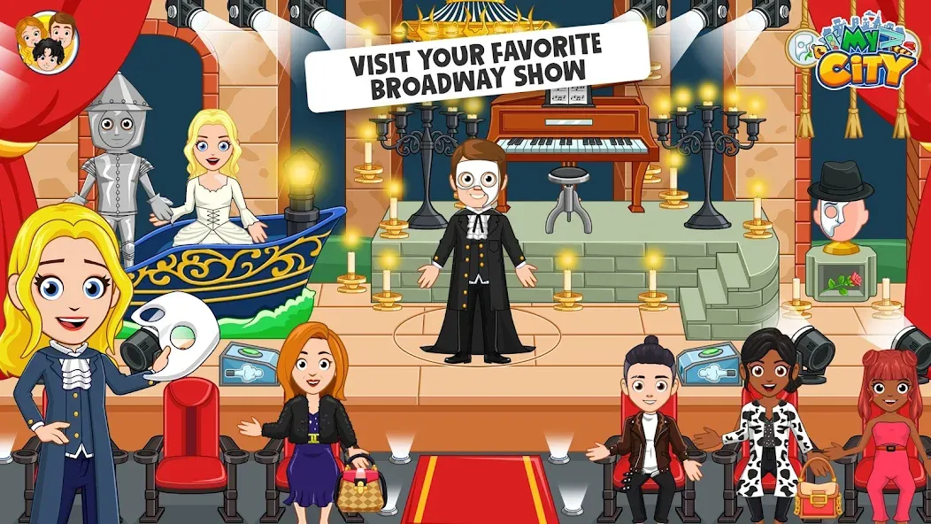 My City: NewYork Trip (Мой город) [МОД Mega Pack] Screenshot 2