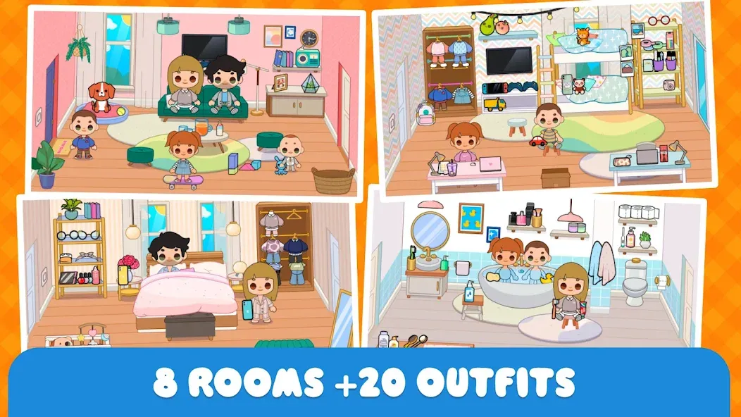 Minni Family Home - Play House (Минни Семейный дом) [МОД Много денег] Screenshot 1