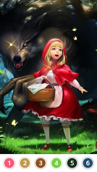 Myth & Fairy Color by Number [МОД Unlimited Money] Screenshot 5