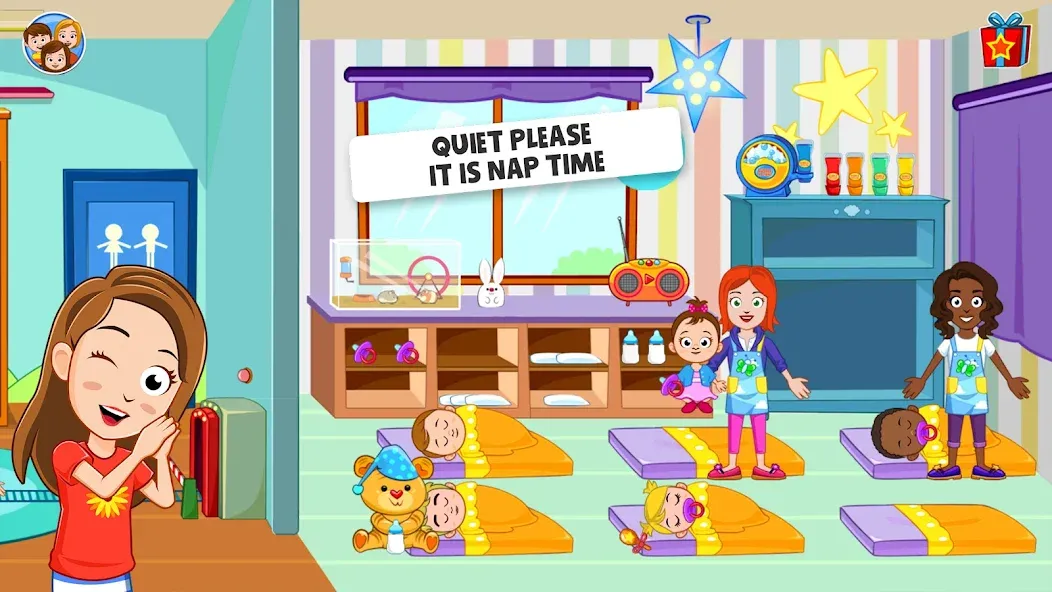 My Town : Daycare Game [МОД Unlocked] Screenshot 5