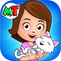 Взломанная My Town: Pet games & Animals (Май Таун)  [МОД Menu]