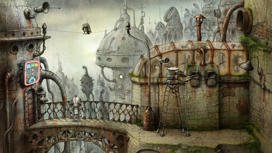 Machinarium Demo (Махинариум) [МОД Menu] Screenshot 4