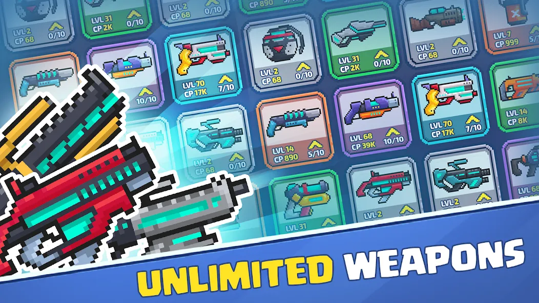 Firefighter: pixel shooter [МОД Бесконечные деньги] Screenshot 3