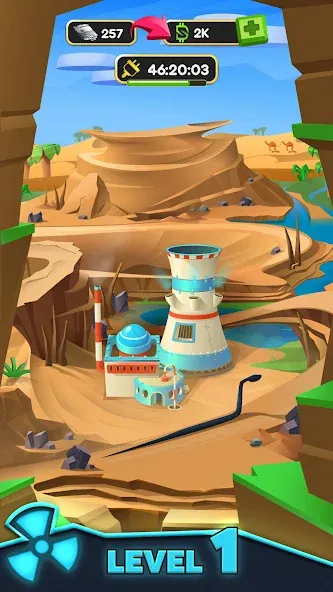 Nuclear Tycoon: idle simulator (Ньюклидель) [МОД Mega Pack] Screenshot 1