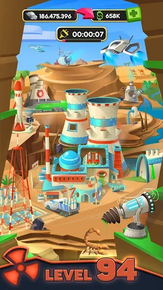 Nuclear Tycoon: idle simulator (Ньюклидель) [МОД Mega Pack] Screenshot 3