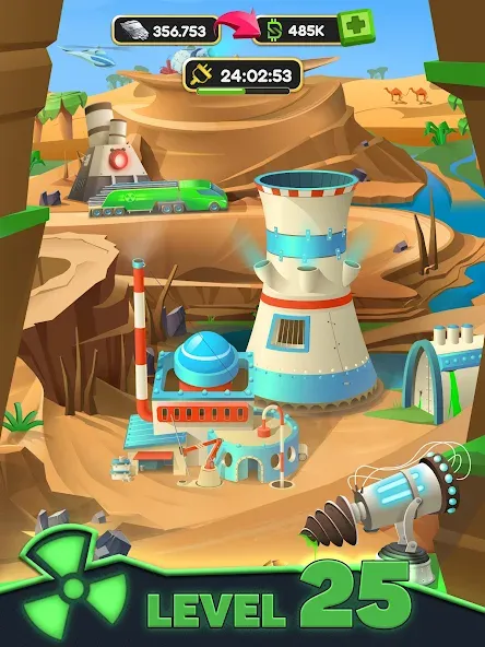 Nuclear Tycoon: idle simulator (Ньюклидель) [МОД Mega Pack] Screenshot 5