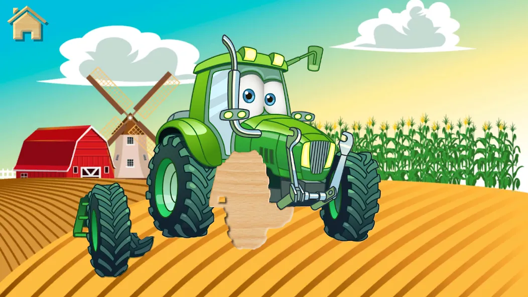 Car Puzzles for Toddlers [МОД Все открыто] Screenshot 1