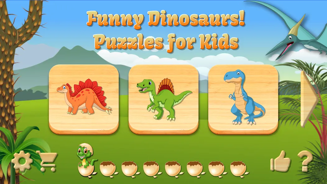 Dino Puzzle [МОД Unlimited Money] Screenshot 1