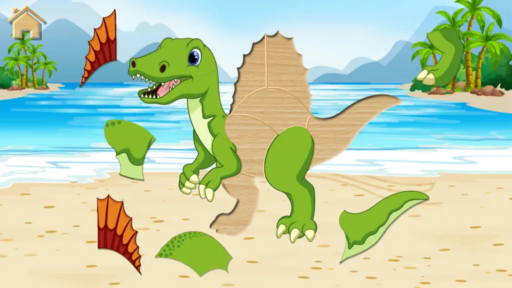 Dino Puzzle [МОД Unlimited Money] Screenshot 5