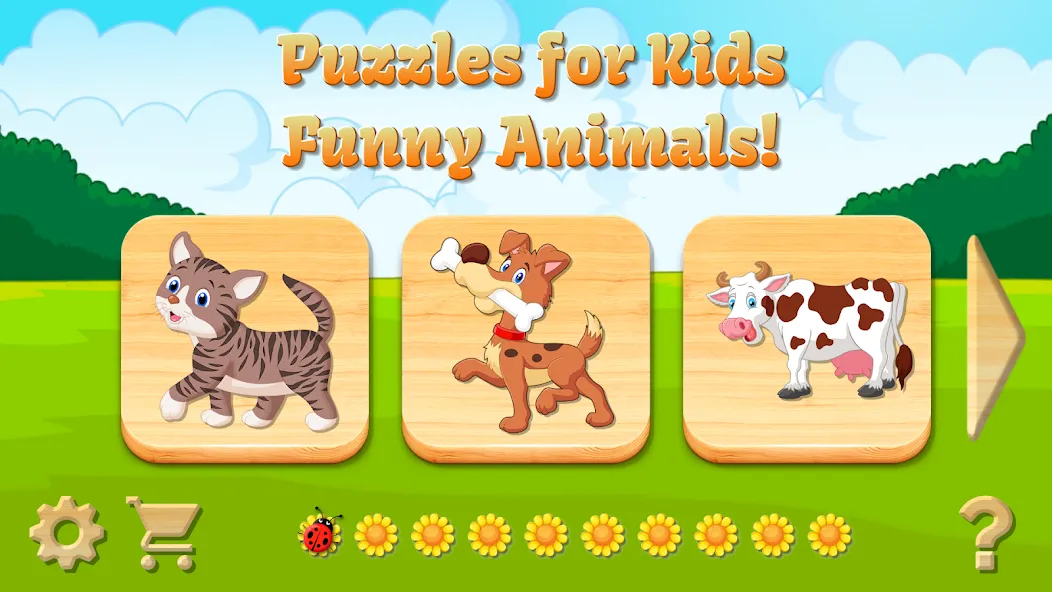 Baby Puzzles for Kids [МОД Mega Pack] Screenshot 1