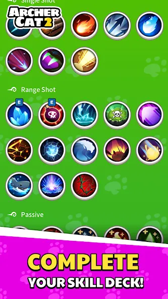 Archer Cat 2 (Арчер Кэт 2) [МОД Много денег] Screenshot 3