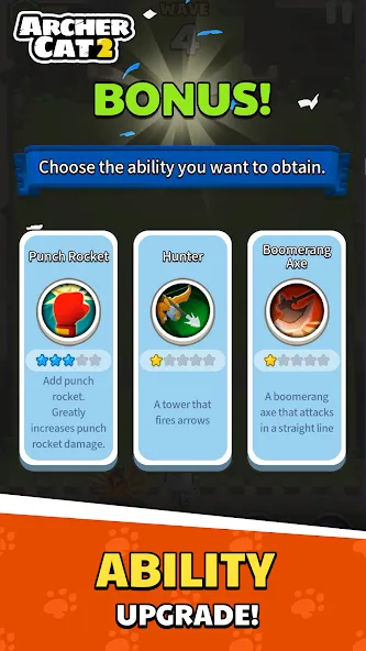 Archer Cat 2 (Арчер Кэт 2) [МОД Много денег] Screenshot 4