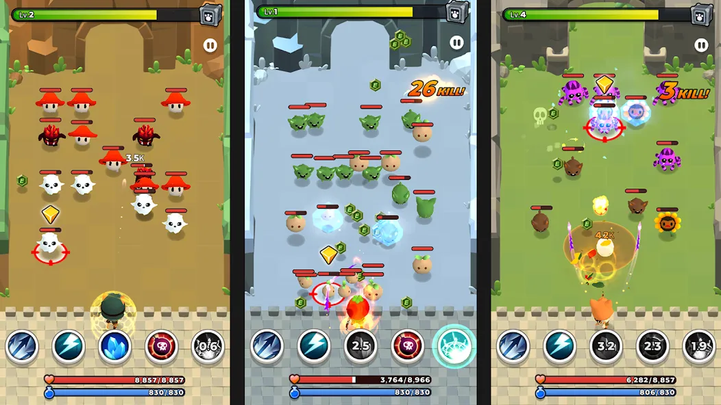 Archer Cat 2 (Арчер Кэт 2) [МОД Много денег] Screenshot 5