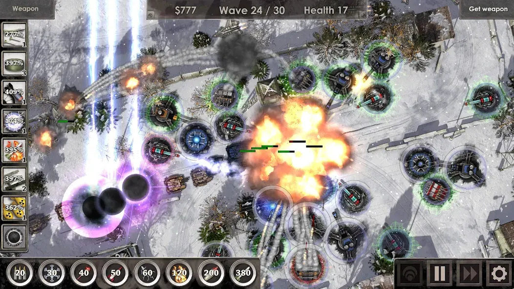 Defense Zone 3 HD (Дефенс Зон 3 ) [МОД Бесконечные монеты] Screenshot 4