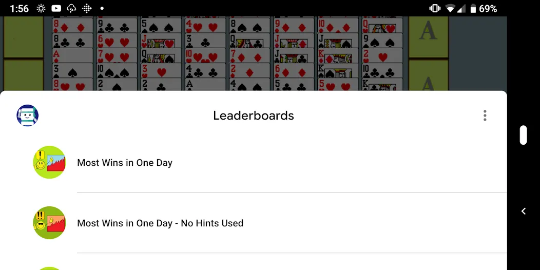 FreeCell with Leaderboards (Фрикел с таблицей лидеров) [МОД Бесконечные деньги] Screenshot 3