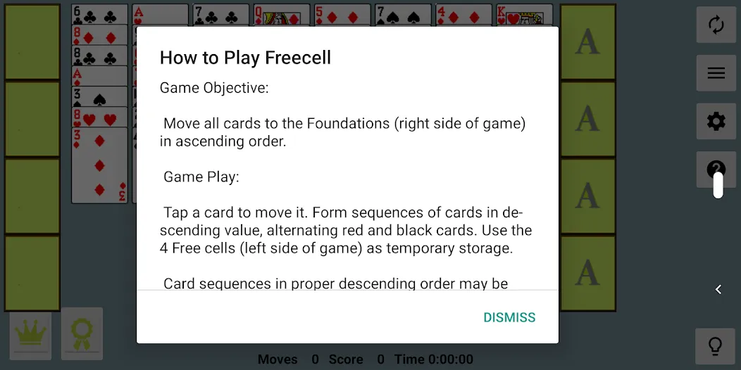 FreeCell with Leaderboards (Фрикел с таблицей лидеров) [МОД Бесконечные деньги] Screenshot 5