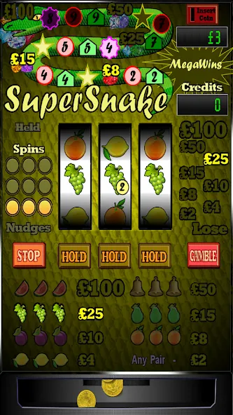 Super Snake Slot Machine [МОД Все открыто] Screenshot 2