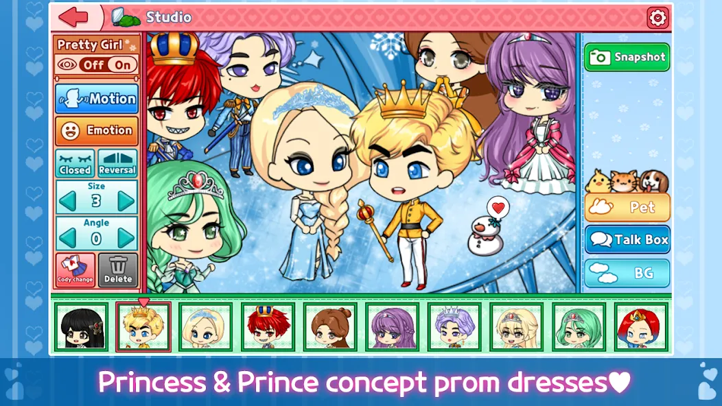 My Prettygirl Story : Dress Up (Мой Притигерл Стори) [МОД Unlimited Money] Screenshot 2