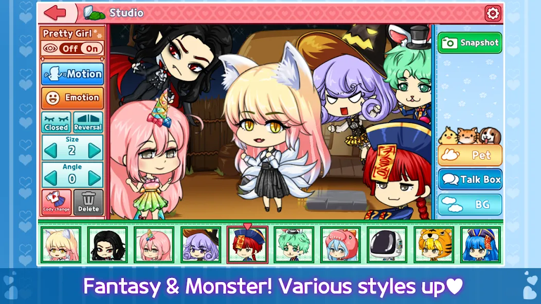 My Prettygirl Story : Dress Up (Мой Притигерл Стори) [МОД Unlimited Money] Screenshot 3