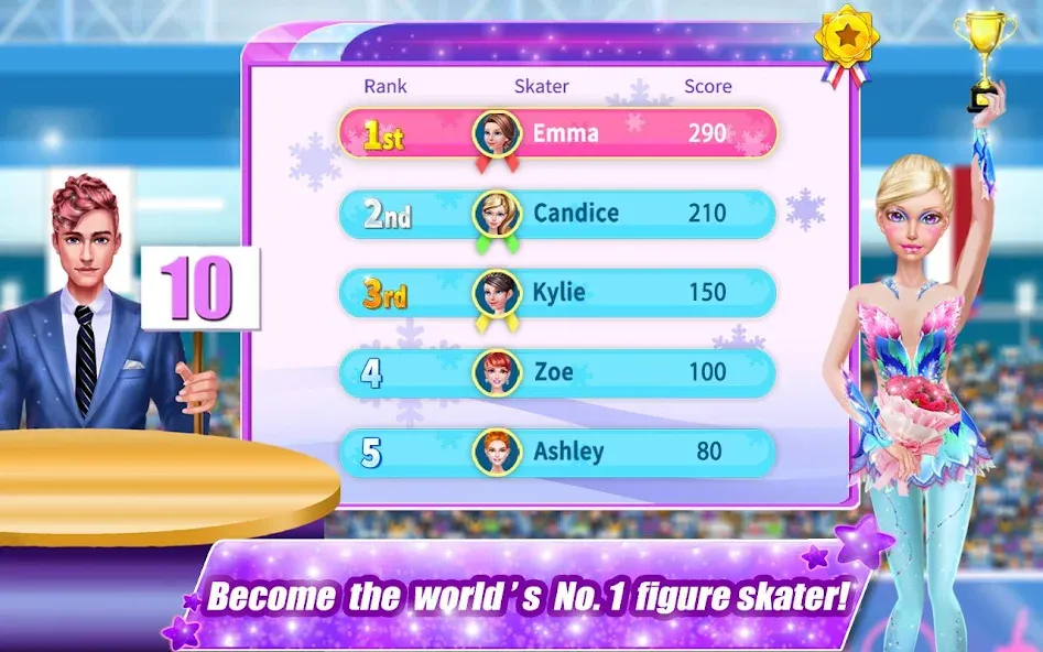 Ice Skating Superstar - Perfec [МОД Unlimited Money] Screenshot 4