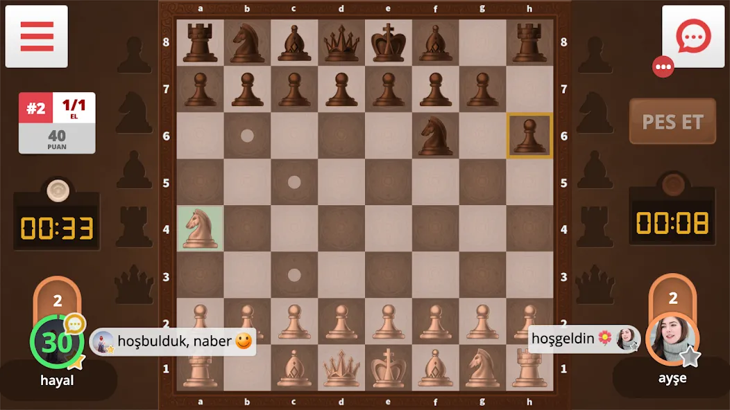 Satranç Online [МОД Unlimited Money] Screenshot 2