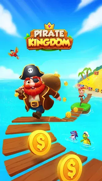 Coin Rush - Pirate GO! (Коин Раш) [МОД Все открыто] Screenshot 1