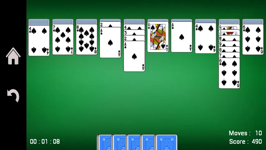 Spider Solitaire [МОД Много монет] Screenshot 1