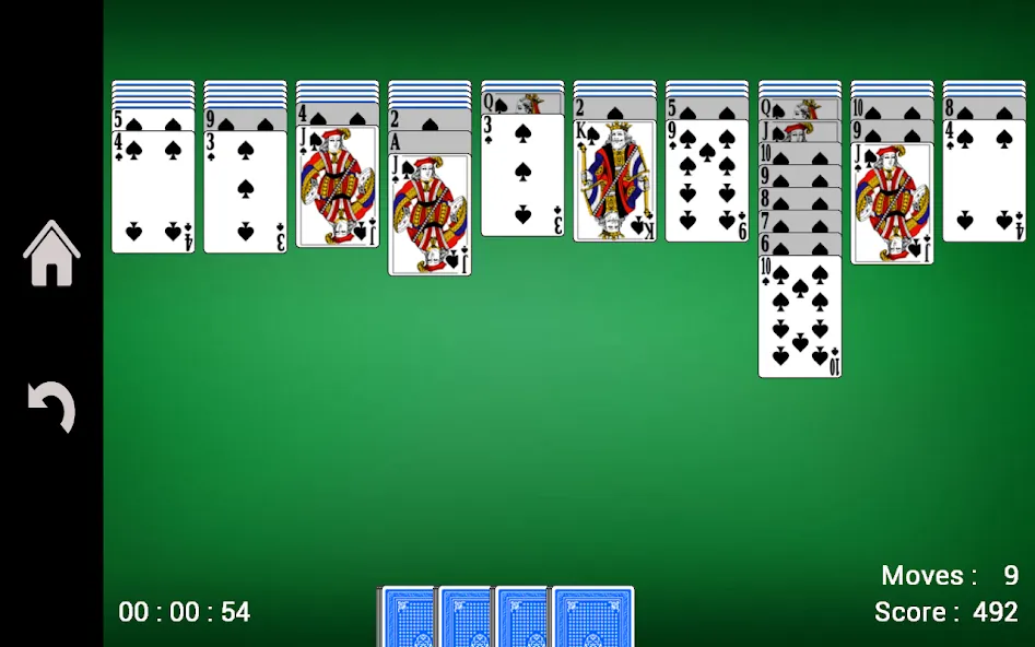 Spider Solitaire [МОД Много монет] Screenshot 5