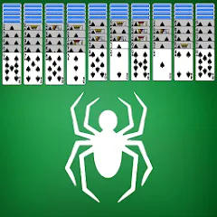 Скачать взломанную Spider Solitaire  [МОД Много монет]