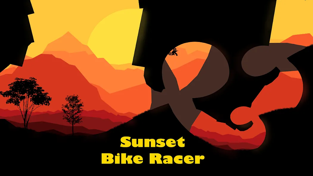 Sunset Bike Racer - Motocross (Сансет Байк Рейсер) [МОД Все открыто] Screenshot 1