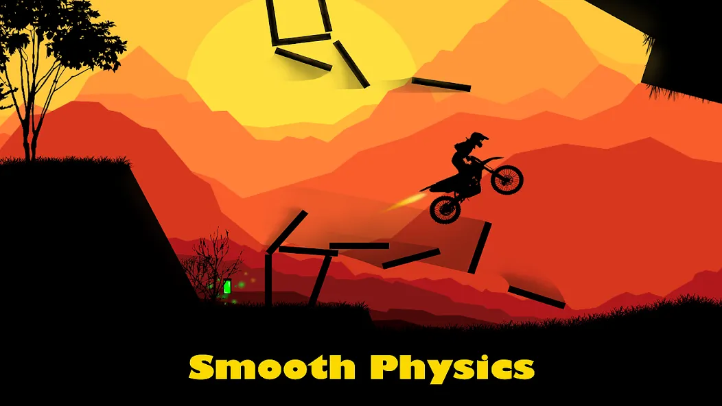 Sunset Bike Racer - Motocross (Сансет Байк Рейсер) [МОД Все открыто] Screenshot 3