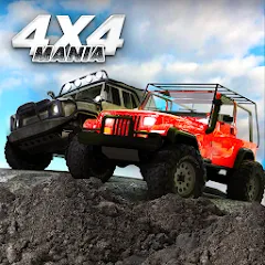 Взломанная 4x4 Mania: SUV Racing (х4 Мания)  [МОД Много денег]