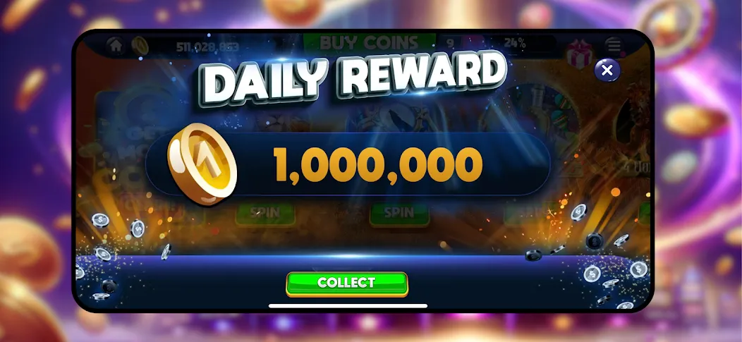 Majestic Slots: Slot Machine [МОД Бесконечные деньги] Screenshot 2