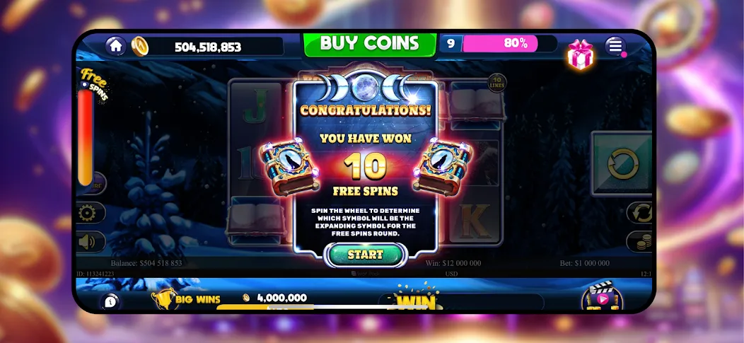 Majestic Slots: Slot Machine [МОД Бесконечные деньги] Screenshot 4