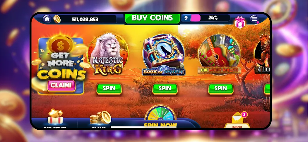 Majestic Slots: Slot Machine [МОД Бесконечные деньги] Screenshot 5