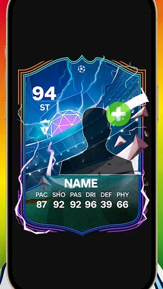 FC Card Creator (ФУТ) [МОД Бесконечные монеты] Screenshot 5