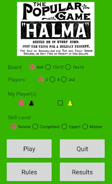 Classic Halma (Классическая халма) [МОД Меню] Screenshot 1