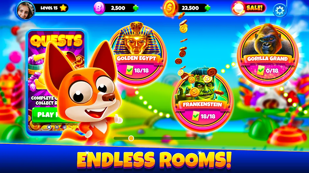 Xtreme Bingo! Slots Bingo Game [МОД Много денег] Screenshot 5