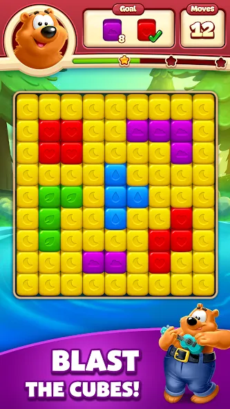 Toon Blast (Тун Бласт) [МОД Unlimited Money] Screenshot 4