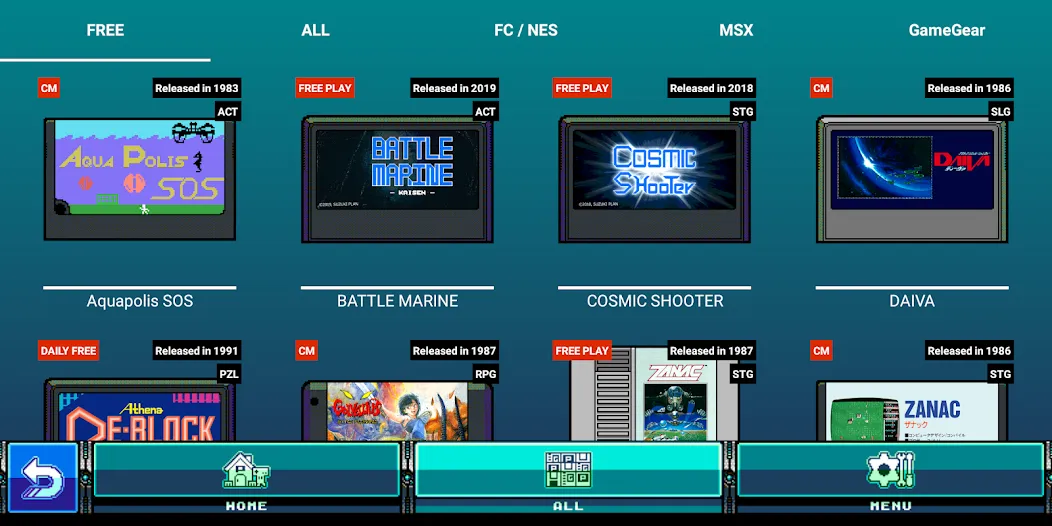 PicoPico - 8bit Retro Games (ПикоПико) [МОД Mega Pack] Screenshot 1