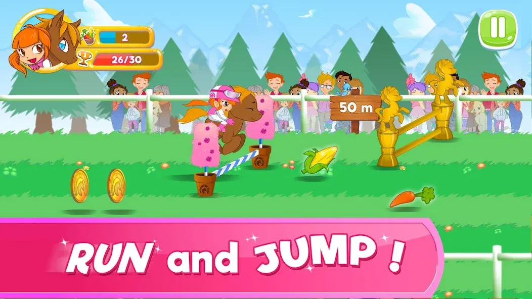 Pony Run : Magic Trails (Пони Ран) [МОД Unlimited Money] Screenshot 1