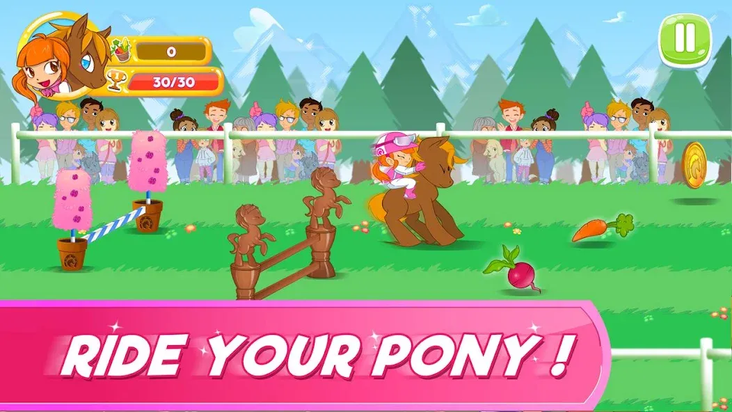 Pony Run : Magic Trails (Пони Ран) [МОД Unlimited Money] Screenshot 2