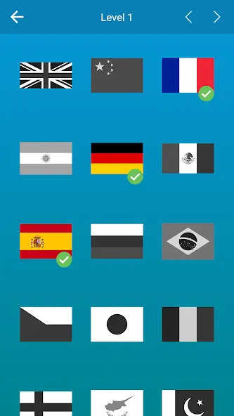 Flags of the World + Emblems: [МОД Много монет] Screenshot 2