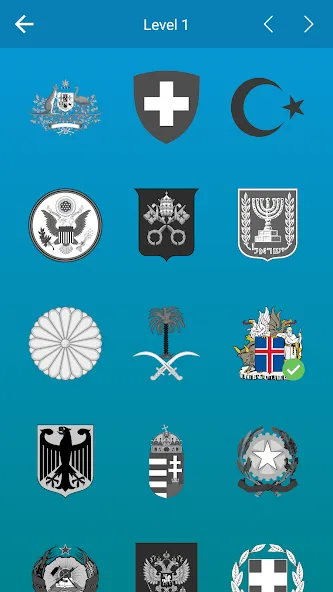 Flags of the World + Emblems: [МОД Много монет] Screenshot 4