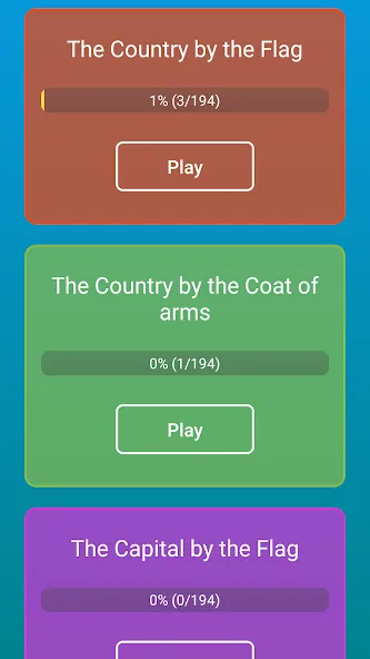 Flags of the World + Emblems: [МОД Много монет] Screenshot 5