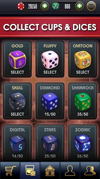 Farkle online 10000 Dice Game [МОД Много монет] Screenshot 2